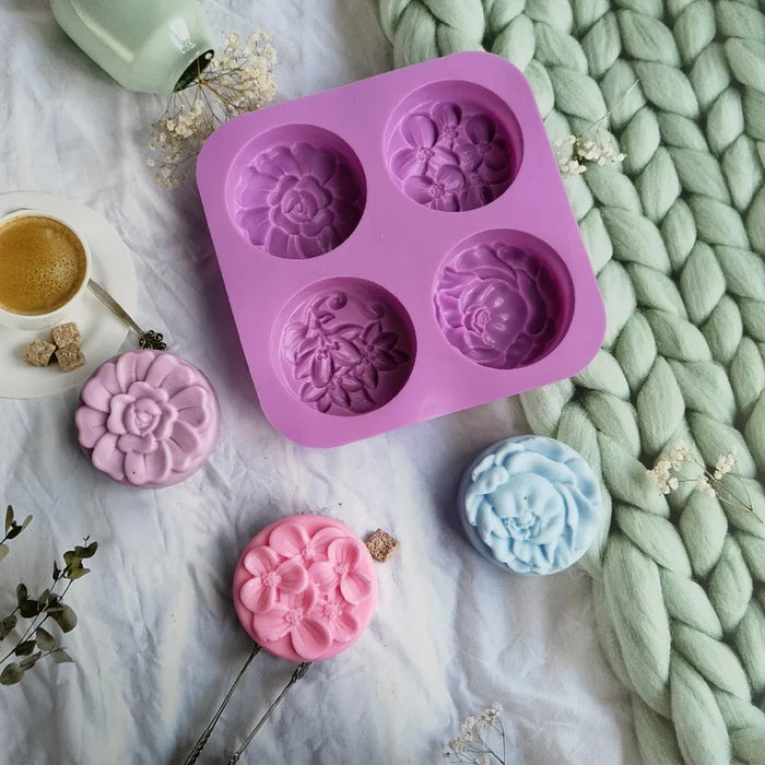 Silicone Mould Soap Flower