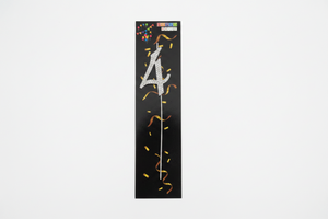 Nr4 Diamante Cake Topper Number