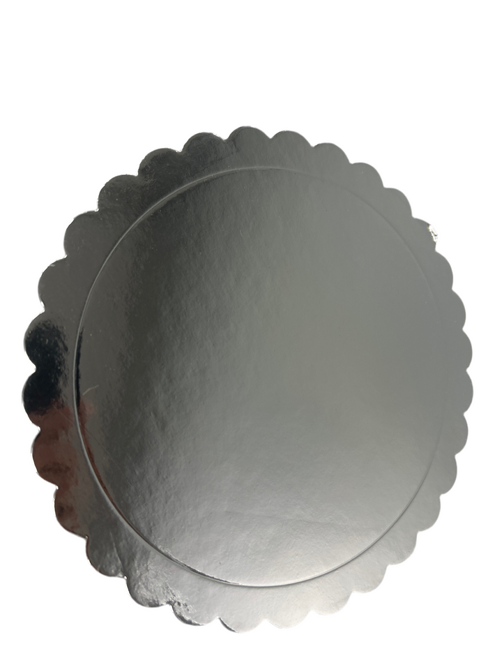 Cake Board Base Silver 20cm