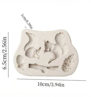 Silicone Mould Squirrel