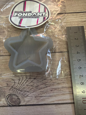 Pre loved silicone mould star (New)