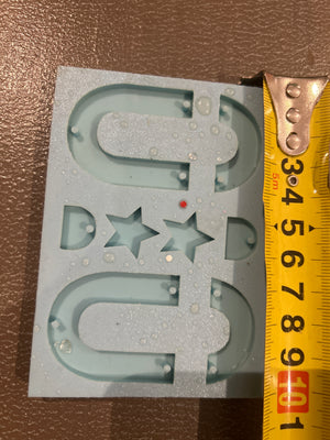 PRE LOVED Silicone Mould Resin Pendant