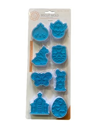 CK-141 Easter Plastic Cookie Cutters