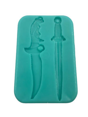 Silicone Mould Weapon Knife