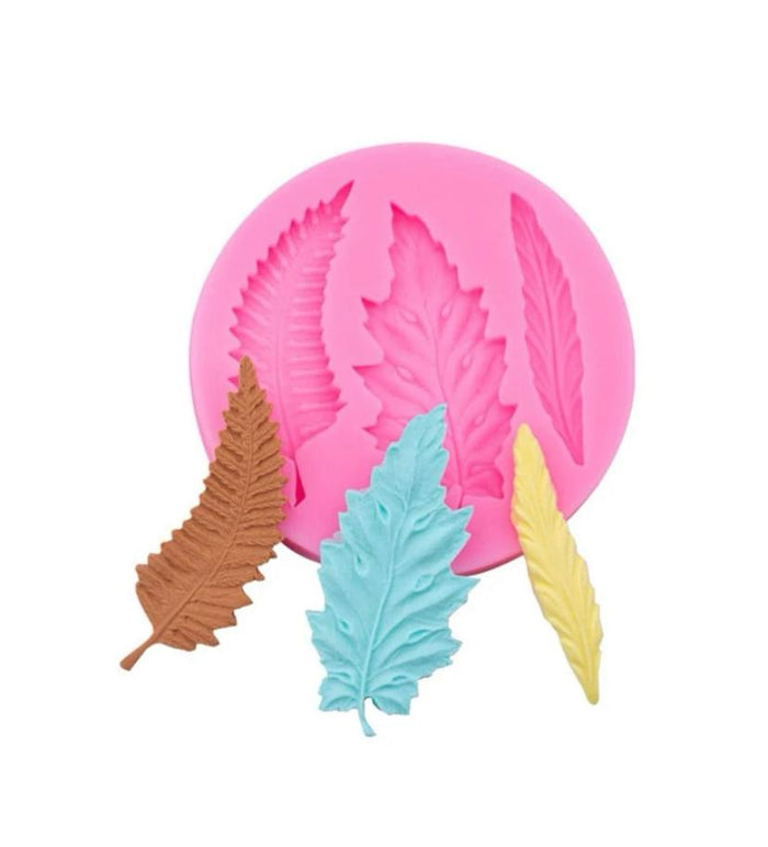 Silicone Mould Fondant Leaves