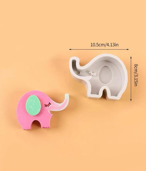 Silicone Mould Soap Candle Elephant