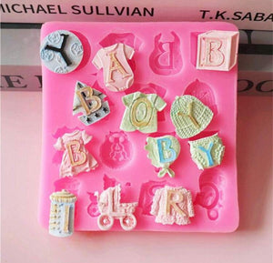 Silicone Mould Fondant Baby
