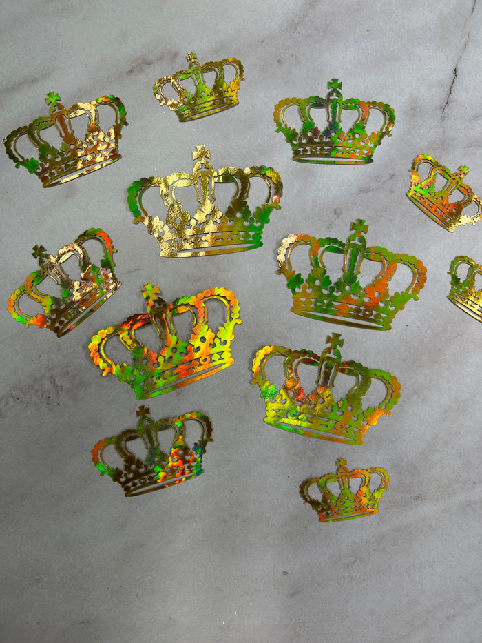 12pc Cake Topper Crown Decoration