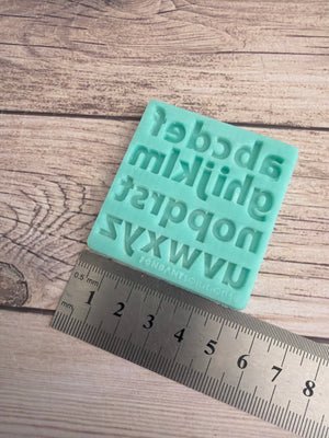 Pre loved mould alphabet