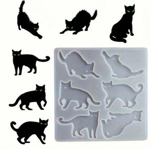 Silicone Mould Resin Cat