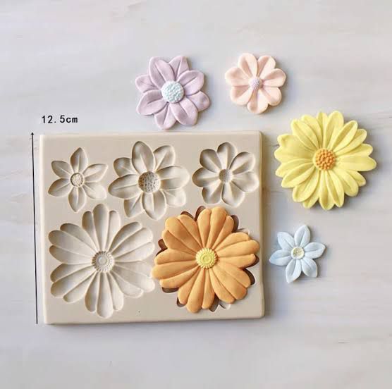 Silicone Mould Large Daisy