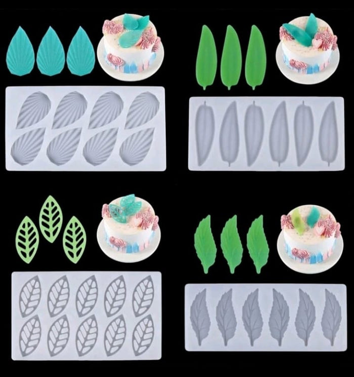 Silicone Mould Chocolate Transfer Leaf