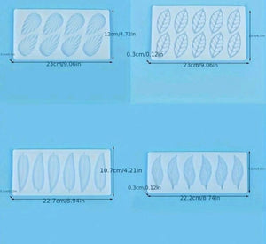 Silicone Mould Chocolate Transfer Leaf