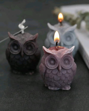 Silicone Mould Candle 3d Owl