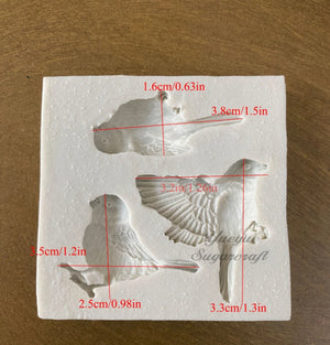 Silicone Mould Birds