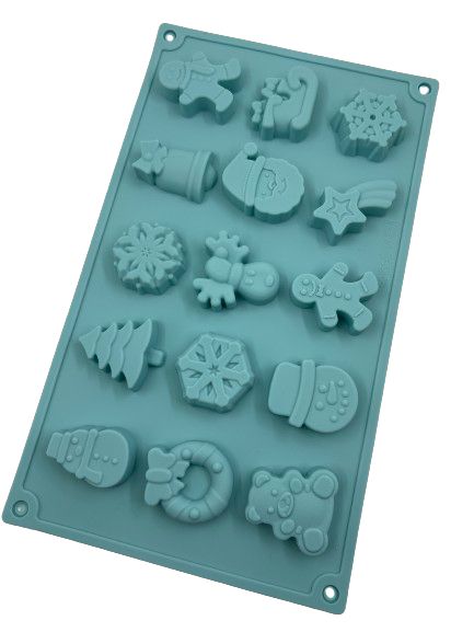 Silicone Mould Chocolate Christmas