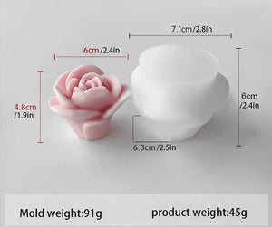 Silicone Mould Candle Flower