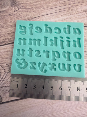 Pre loved mould alphabet