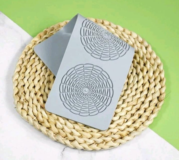 Silicone Mould Chocolate Lace Round Net