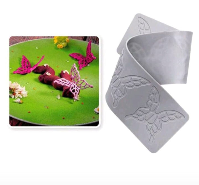 Silicone Mould Chocolate Lace Butterfly