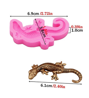 Silicone Mould Lizard Gecko