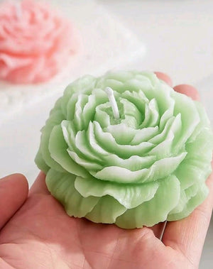 Silicone Mould Peony Rose Flower Large