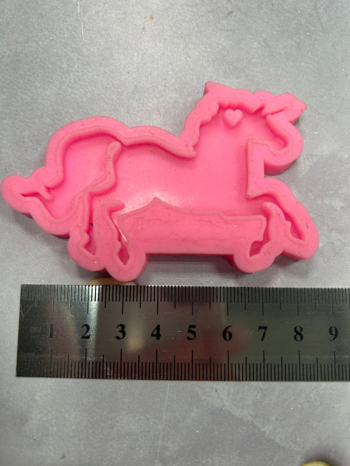 PRE LOVED Silicone Mould Resin unicorn