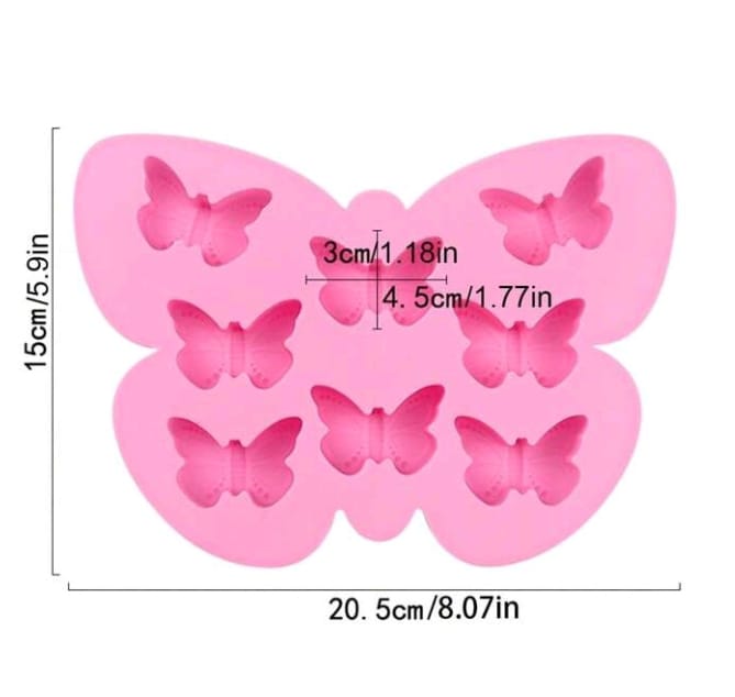 Silicone Mould Chocolate Butterfly
