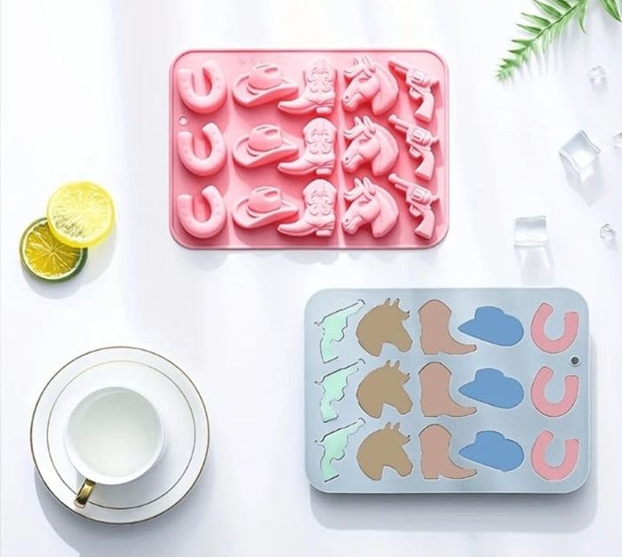 Silicone Mould Chocolate Cowboy