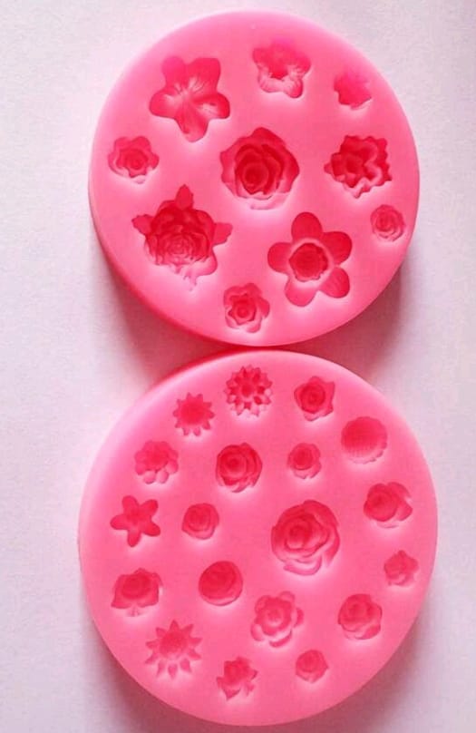 Bundle Deal Silicone Mould Various Flowers