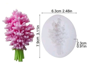 Lavender Flower Silicone Mould