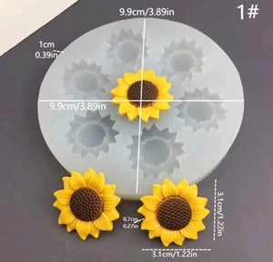 Sunflower Flower Silicone Mould