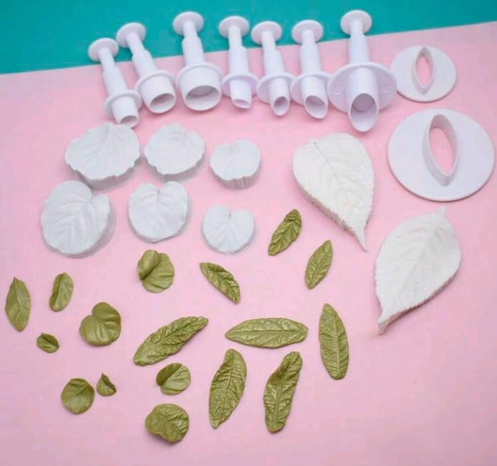 Leaf Veiner Silicone Mould Set