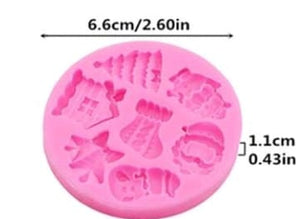 Christmas Multi Silicone Mould