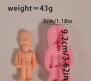 Silicone Mould Soldier