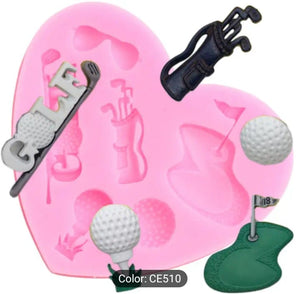 Silicone Mould Sport Golf
