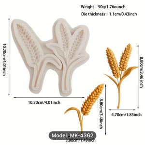 Silicone Mould Wheat Ears