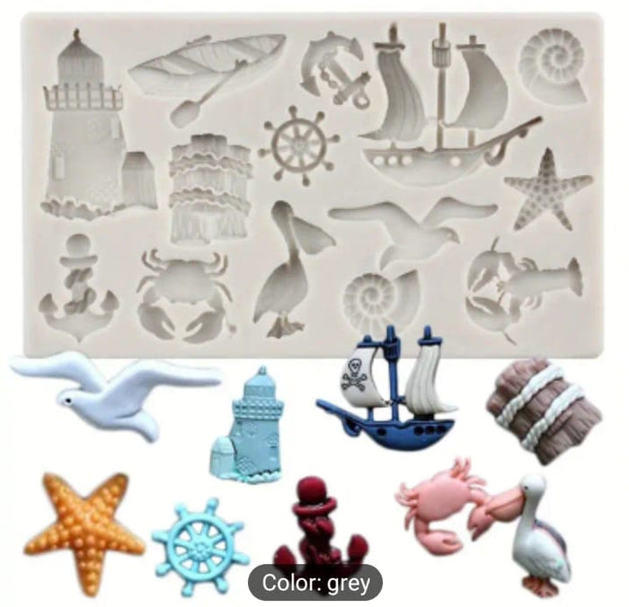 Silicone Mould Sailboat Bird