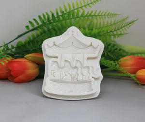 Silicone Mould Carousel Horse