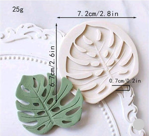 Silicone Mould Tropical Leaf Flower