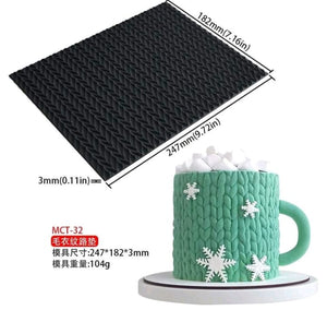 Silicone Mould Knitted Crochet Sweater Lace