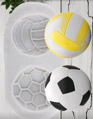 Silicone Mould Sports Football Volleyball