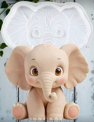 Silicone Mould Elephant Animal