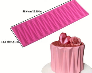 Silicone Mould Geometric Lace