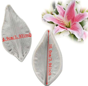 Silicone Mould Lily Flower Petal