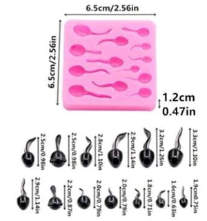 Tadpole Sperm  Silicone Mould