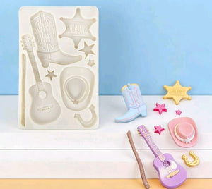 Silicone Mould  Western Country Music