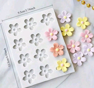 Silicone Mould Flower Blossom Chrysanthemum