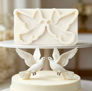 Silicone Mould Peace Dove