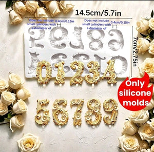 Silicone Mould Numbers